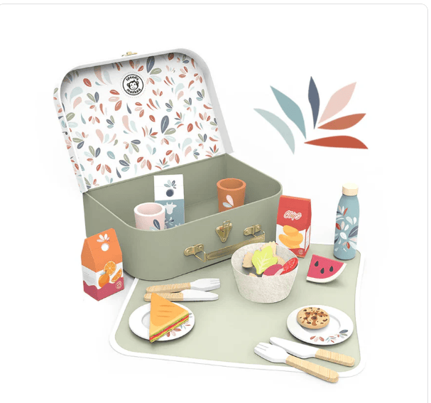 Speedy Monkey My Picnic Basket in Suitcase