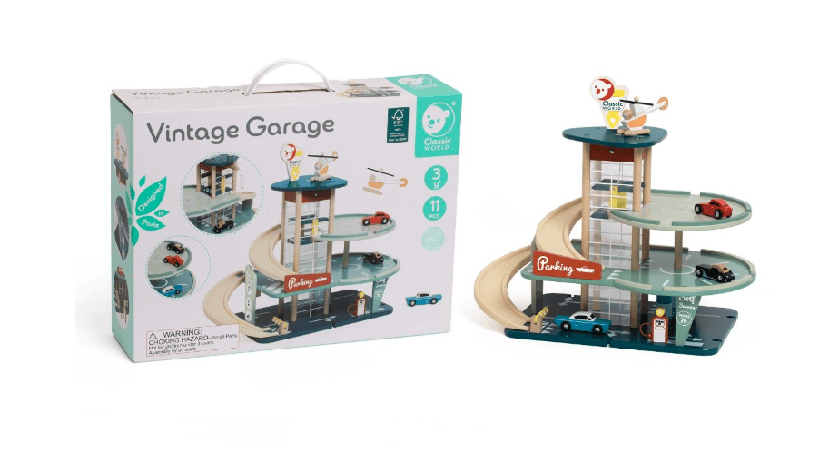 Vintage Garage Wooden Classic World