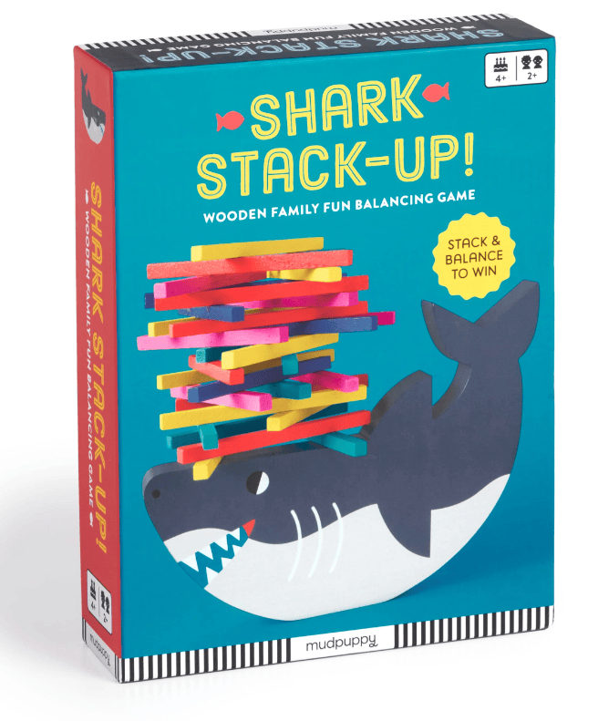 Shark Stack Up! Wooden Balancing Game