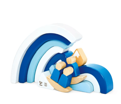 Hape The Met Hokusai Great Waves Block Set