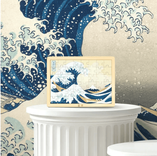 Hape The Met Hokusai Great Wave Puzzle