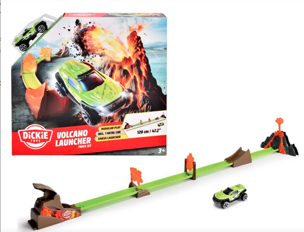 Volcano Launcher Track Set - Dickie