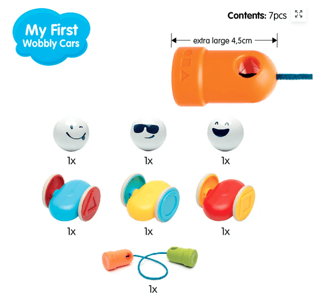 SmartMax My First Wobbly Cars