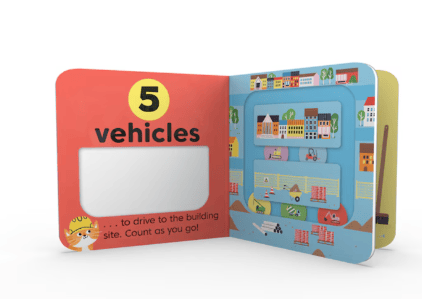 Count Down at the Building Site Board Book