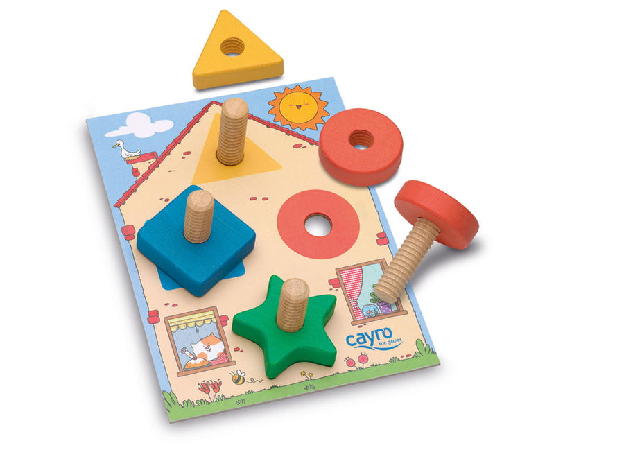 Screw Wooden Activity Cayro