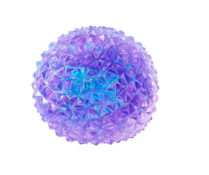 Jadore Spiky Orb Diamond Purple Squishy