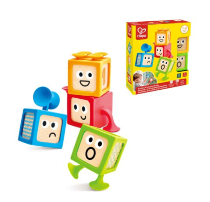 Hape Suction and Sensory Blocks