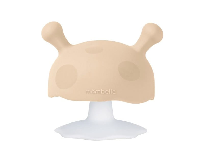 Mushroom Teether Beige