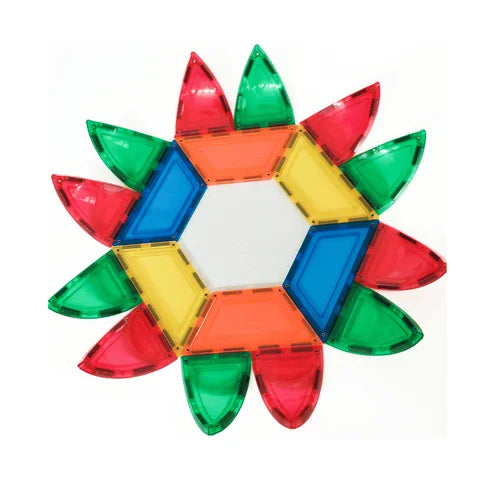 Magnetic Tiles 18 Piece Dome Tiles Set