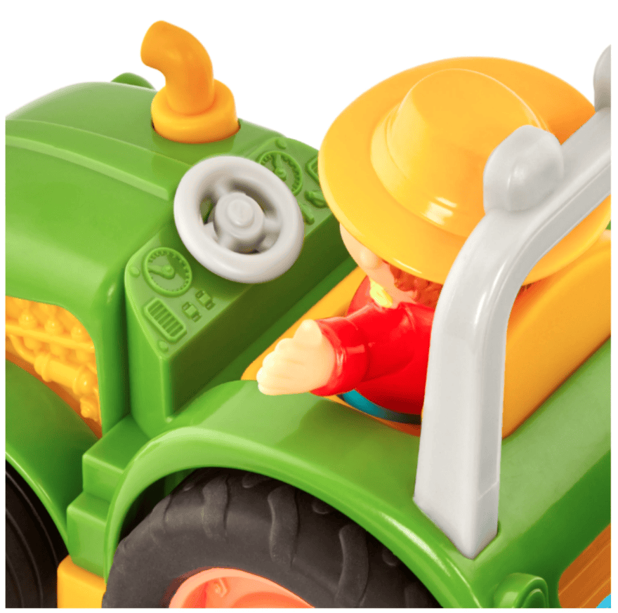 Battat Light & Sounds Tractor with Animals