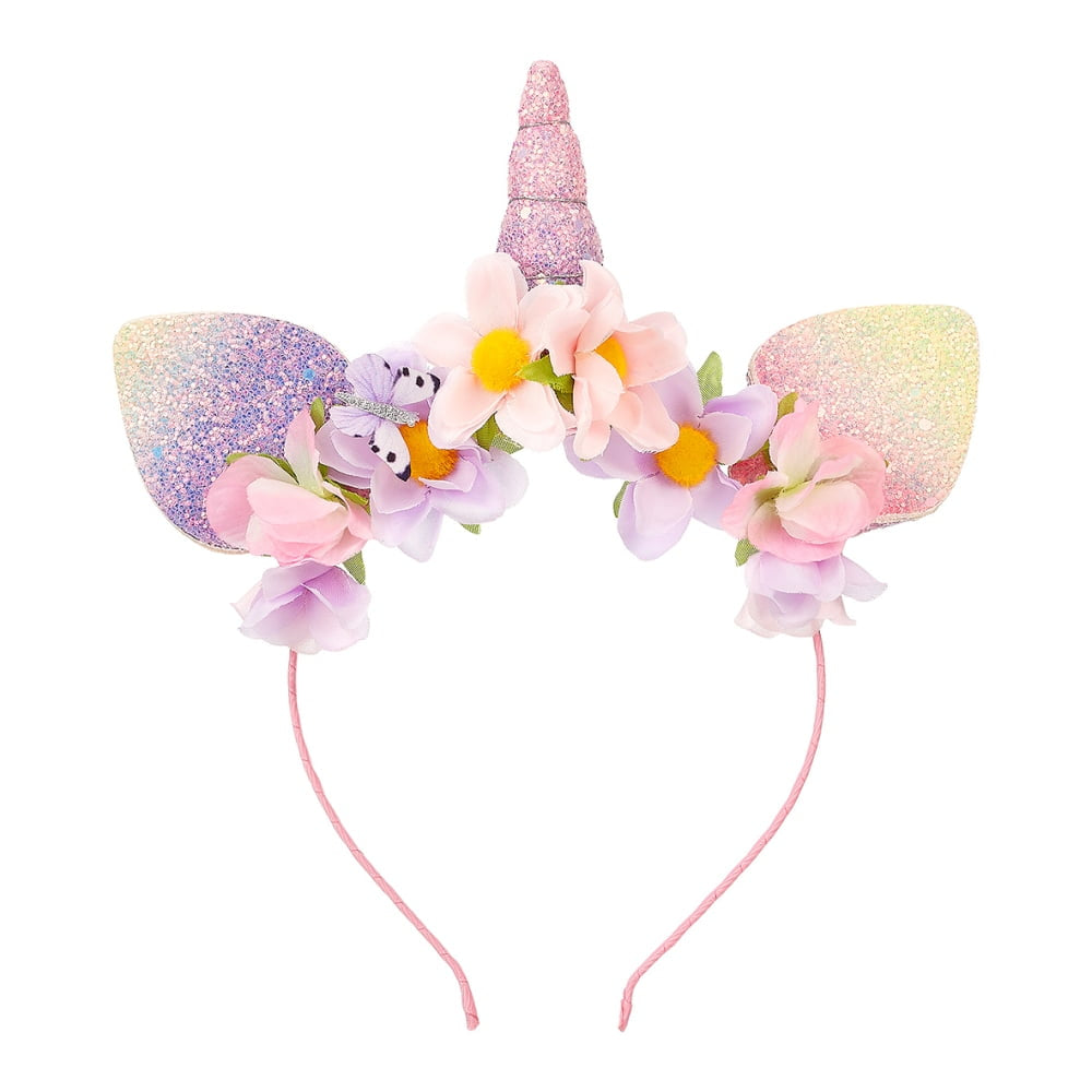 Headband Unicorn Lilac/Pink