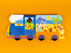 My First Train Wheeled Vehicle Book
