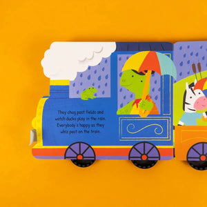 My First Train Wheeled Vehicle Book
