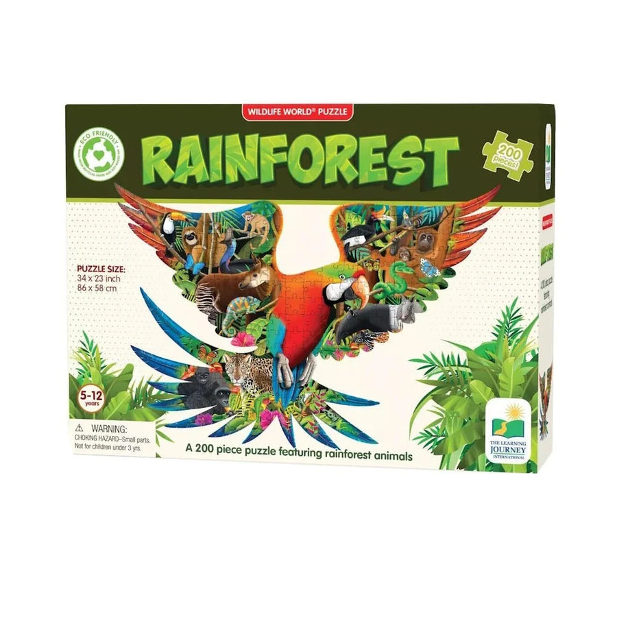 Wildlife Rainforest Puzzle 200 pieces