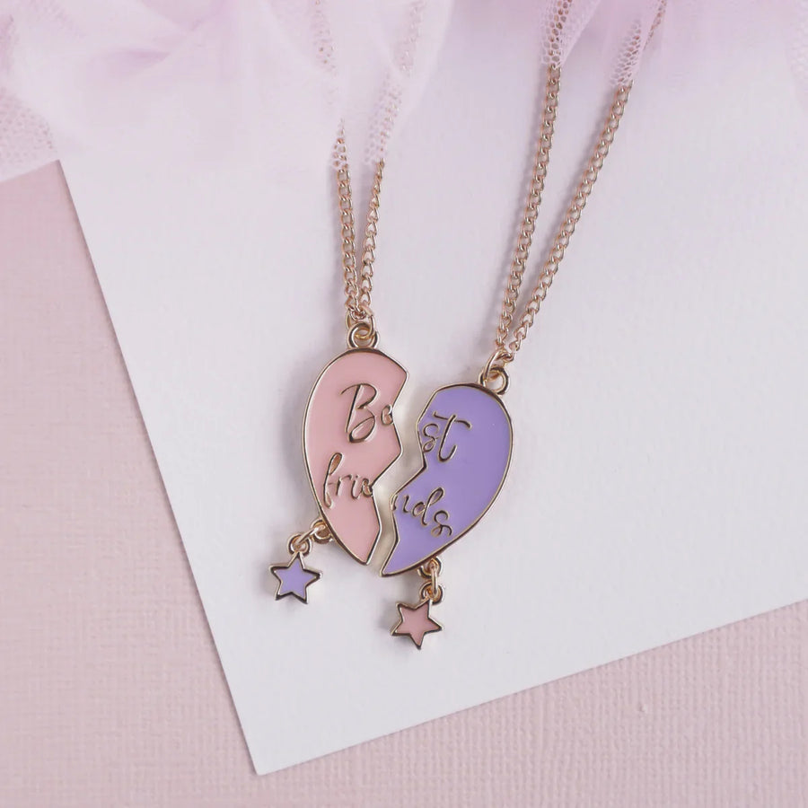 Forever Heart Besties Necklace Set - 2 Necklaces