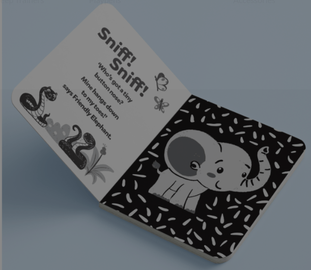 Hello Baby High Contrast Board Book with Mirror