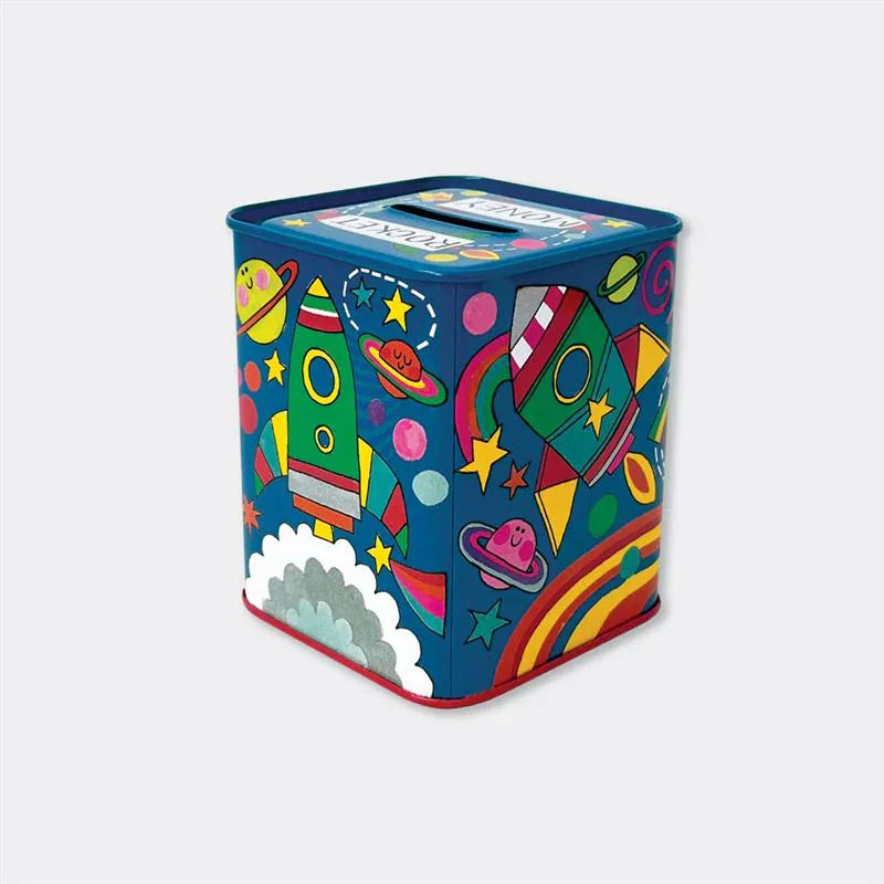 Rocket Money - Money Box Tin