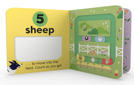 Countdown on the Farm Slider Board Book