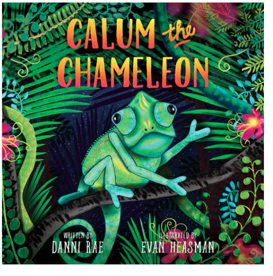Calum the Chameleon Book