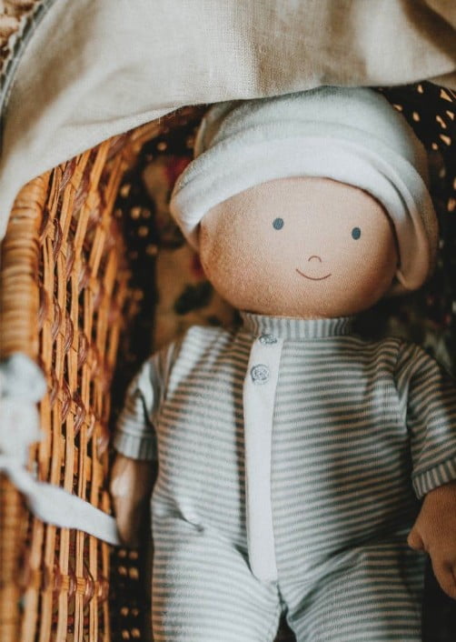Cherub Baby Boy Doll Blue
