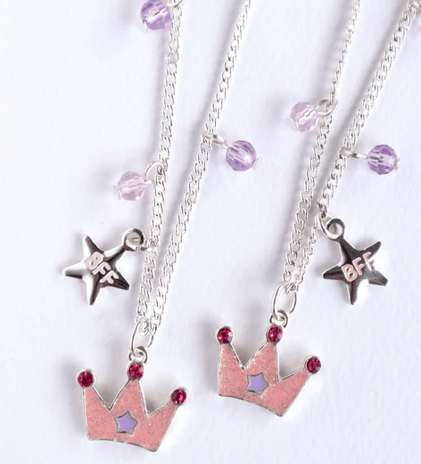 Princess Tiara BFF Necklaces