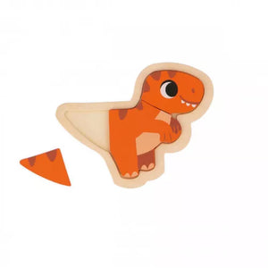 Dino Progressive Puzzles Wooden Janod