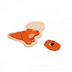 Dino Progressive Puzzles Wooden Janod