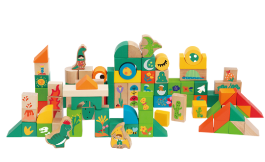 Dinosaur World Blocks