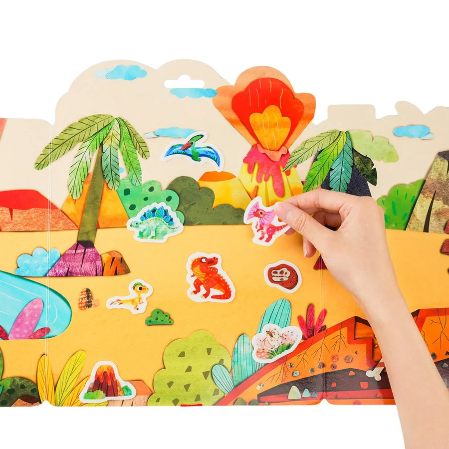 Jelly Stickers Dino Land mier Edu