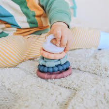Rainbow Stacker Teether Earth