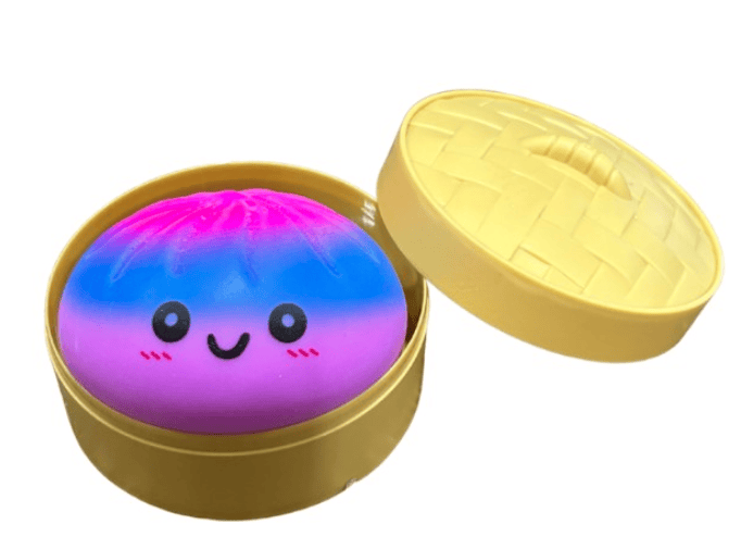 Rainbow Colour Dumpling Squishy