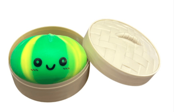 Rainbow Colour Dumpling Squishy