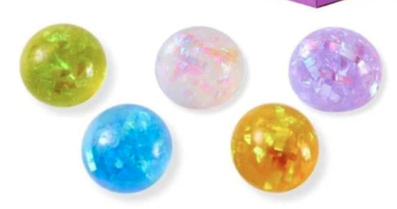Jadore Magic Orb Water Glitter Squish Ball assorted colours