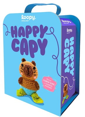 Happy Capy Crochet Kit + Book
