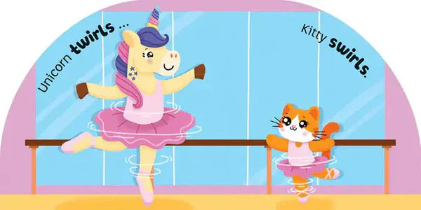 Unicorn Shaped Felt Book