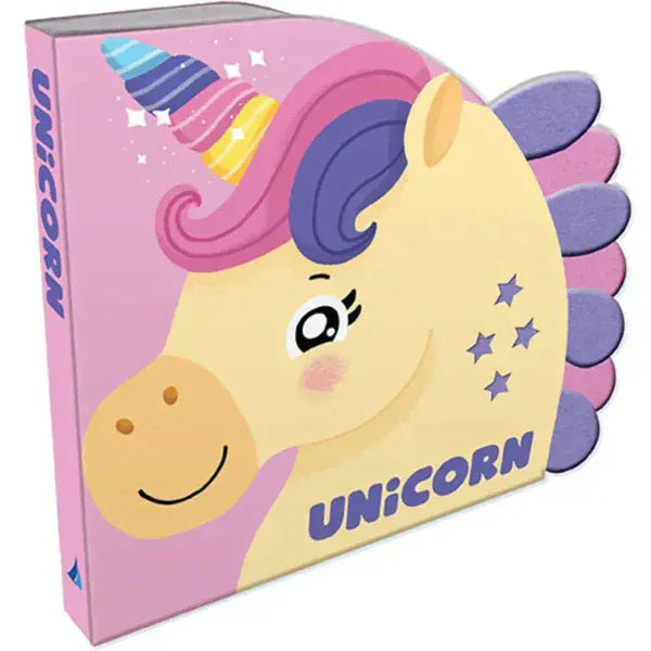 Unicorn Shaped Felt Book