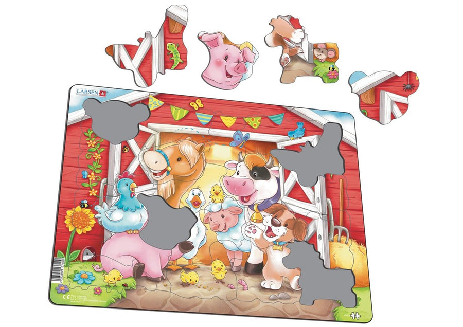 Animals in the Barn Puzzle