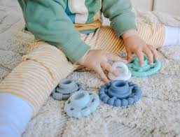 Rainbow Stacker Teether Earth - PAUA