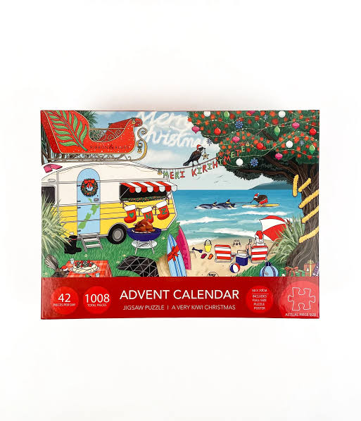 Advent Calendar Puzzle - A very Kiwi Christmas