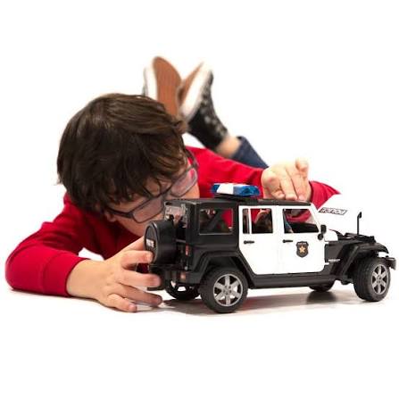 Bruder Police Jeep Wrangler + Accessories
