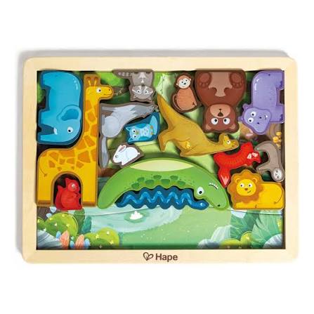 Hape Animal Kindom Puzzle