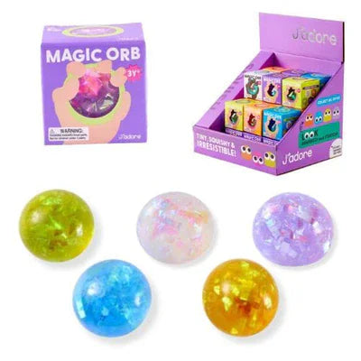 Jadore Magic Orb Water Glitter Squish Ball assorted colours