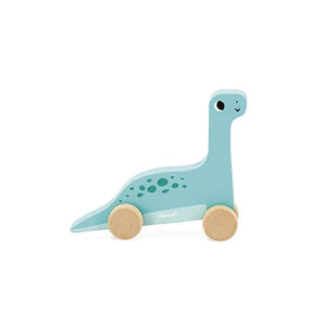 Wooden Push Along Dinosaur Janod