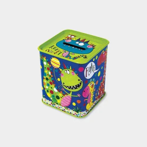 Keep Out Money Box Dinosaurs