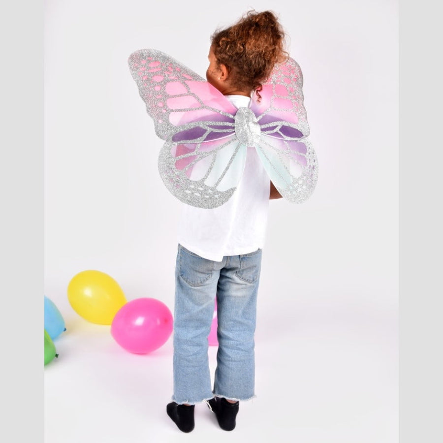 Mega Glitter Wings 56cm with Organza Bag