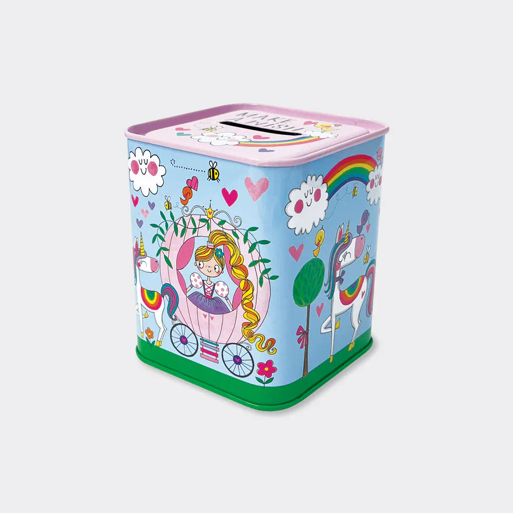 Make a Wish Money Box Tin