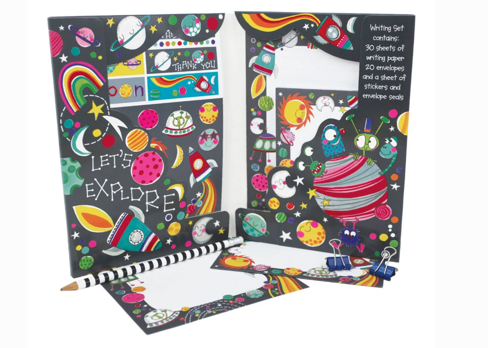 To The Moon Writing Set