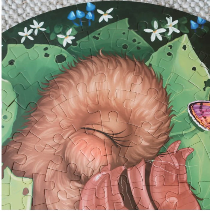 Kuwi Kiwi Dreams Round Puzzle 100 pieces