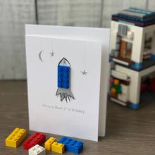 Have A Blast Birthday Card with Lego piece