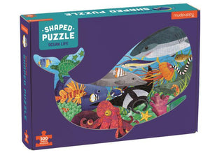 Shaped Puzzle Ocean Life